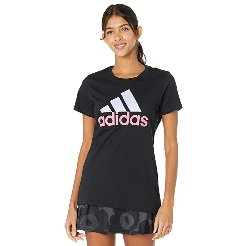 Adidas Women Badge of Sport T-Shirt Black Size S